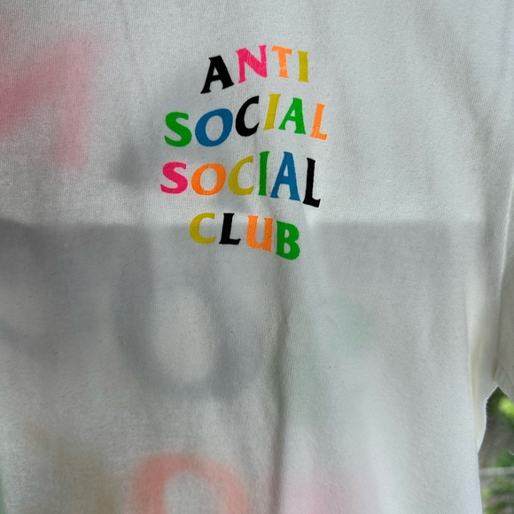 Anti social social club shirt - Picture 3 of 4